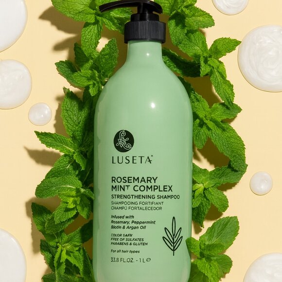 Luseta Rosemary Mint Complex Shampoo 33.8 oz Add Shine for All Hair Types - Picture 2 of 6